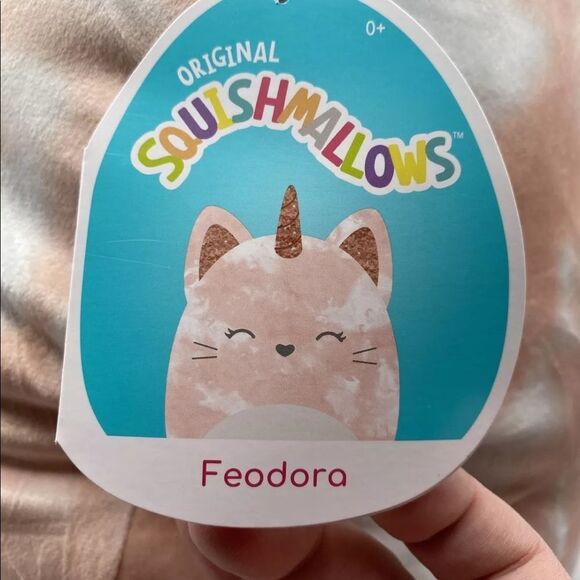 NEW Squishmallows 16” Feodora The Caticorn Cat Kellytoy - Picture 6 of 10